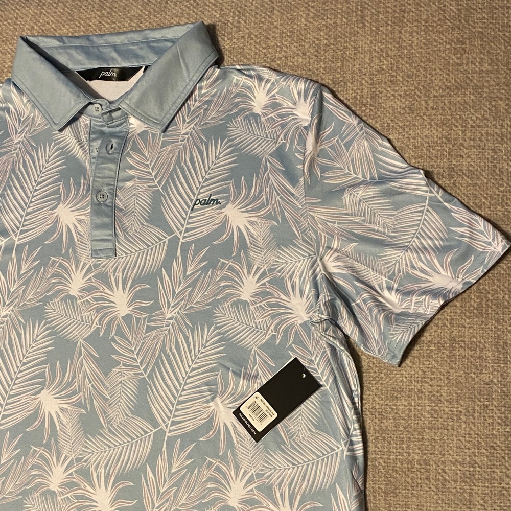 Palm Golf Co Overlook Performance Polo size XL BRAND NEW